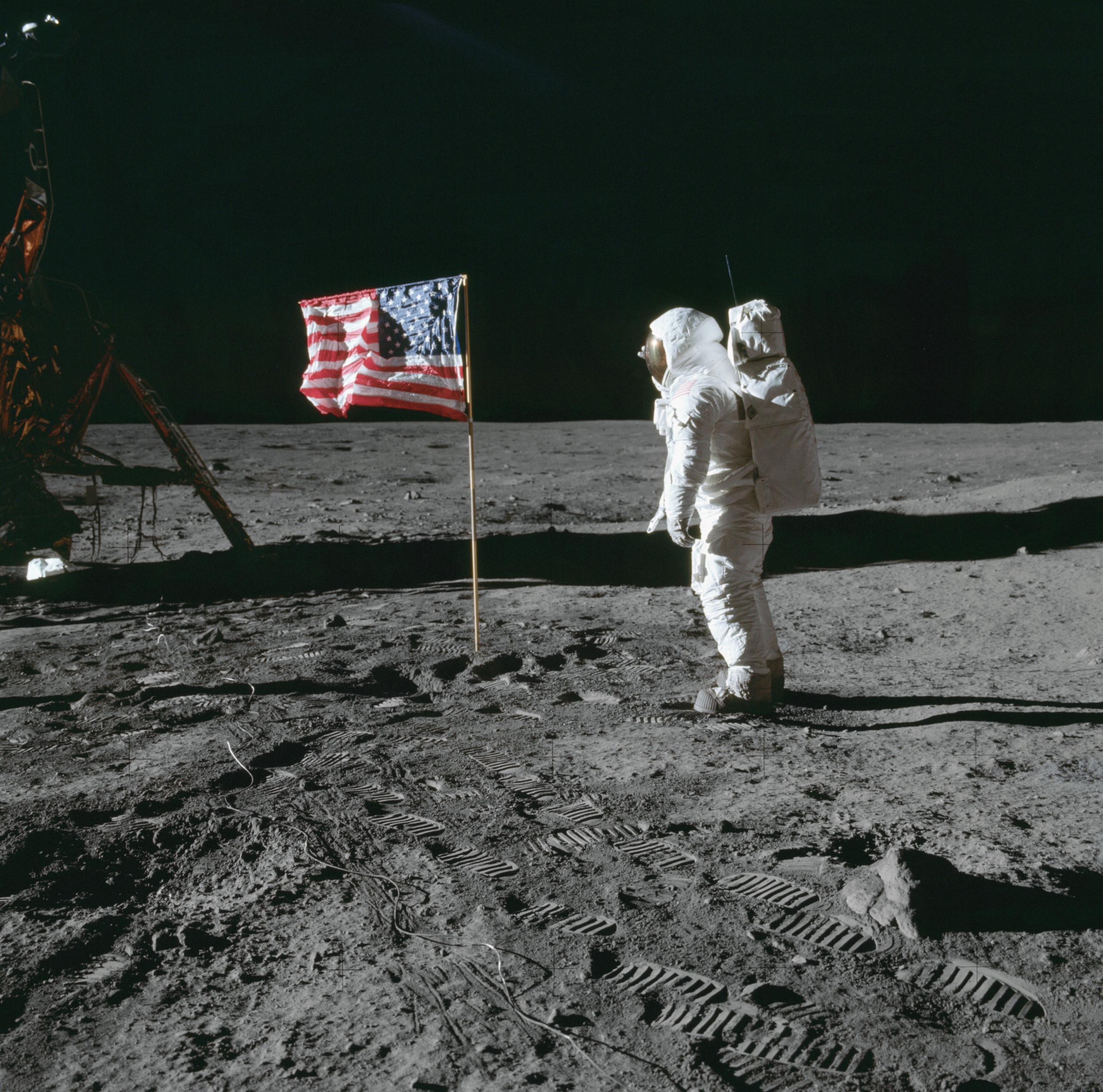 Classic Apollo Moon Landing