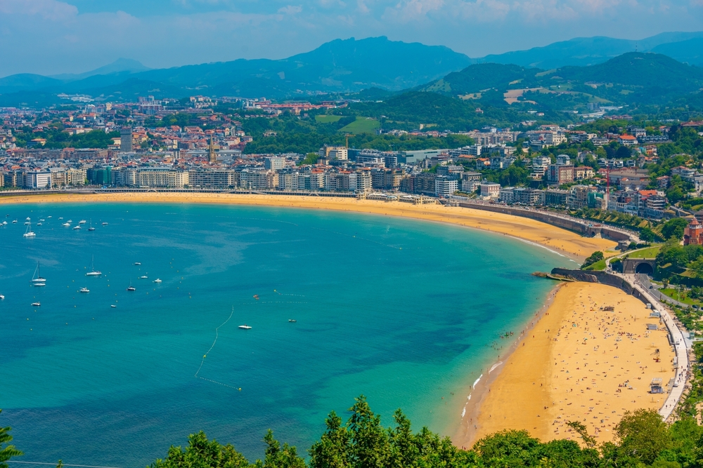 Playa de la Concha San Sebastian