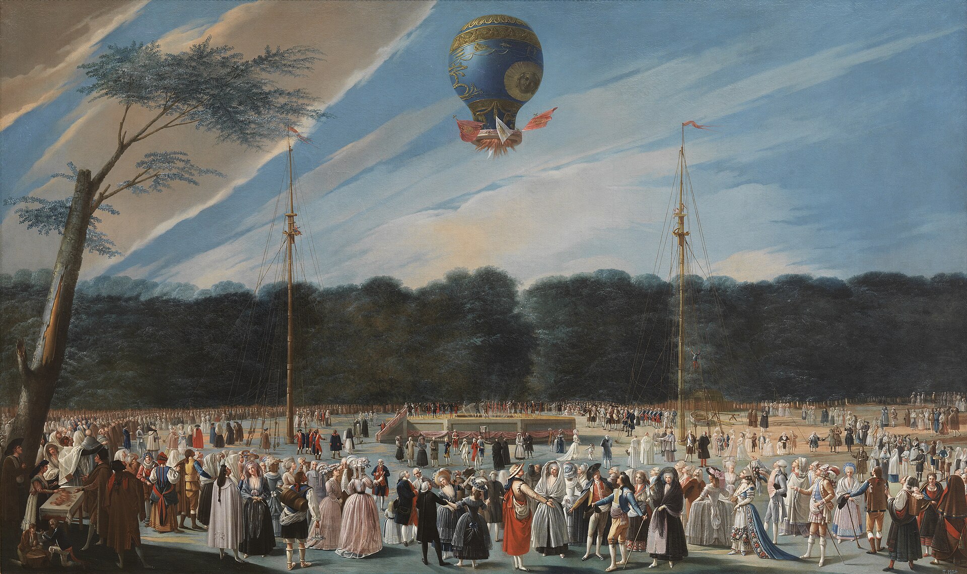 Antonio Carnicero Hot Air Balloon Prado