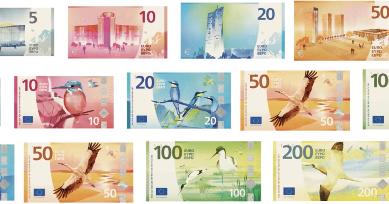 Euro banknote nature design proposal