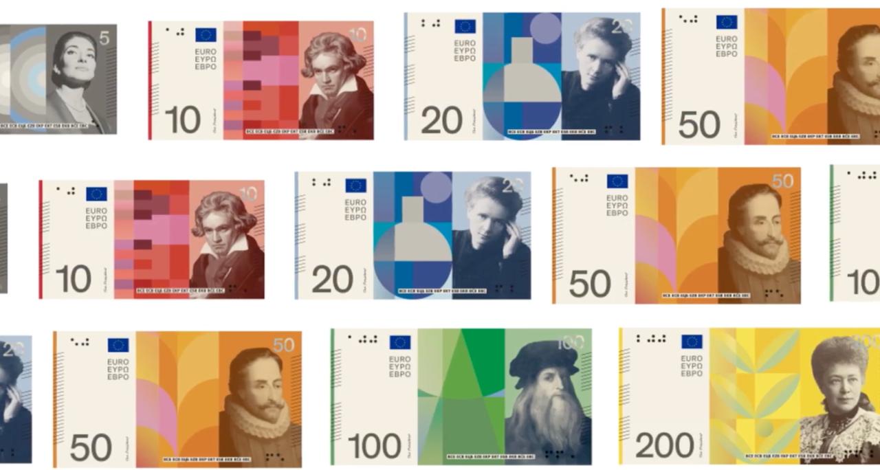 New Euro banknote design proposal