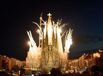 Pope Leo XIV Blesses the Sagrada Família's Tallest Tower on the Centenary of Gaudí's Death