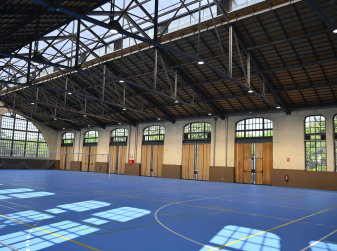 Valencia Opens New Sports Center in a Restored 1917 Industrial Building