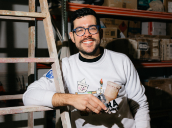 Who creates Las Fallas' figures?