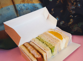 Japanese sandwich shop in Barcelona