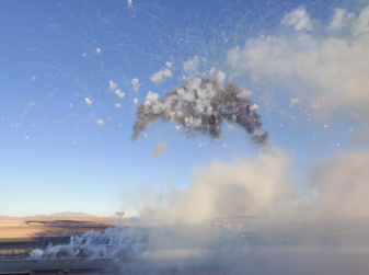 Valencian pyrotechnician entered the Guinness Book of Records