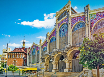 The largest market in Europe is in Valencia