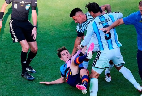 FIFA Opens Disciplinary Investigation Into World Cup Final Brawl Between Spain and Argentina