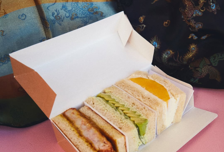 Japanese sandwich shop in Barcelona
