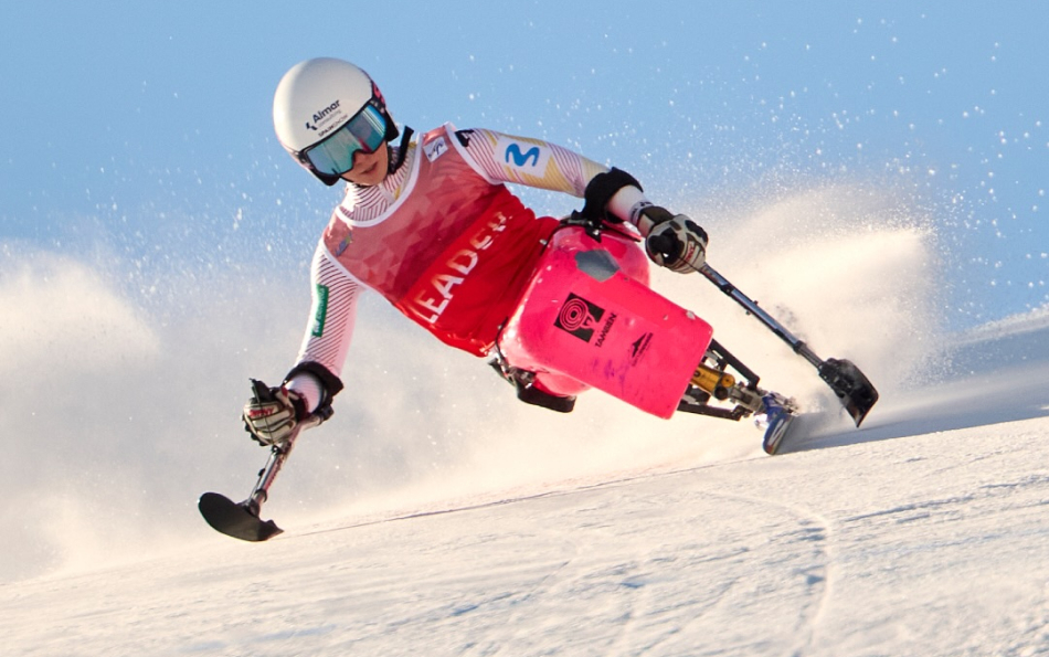 Audrey Pascual Storms to Paralympic Super-G Gold for Spain
