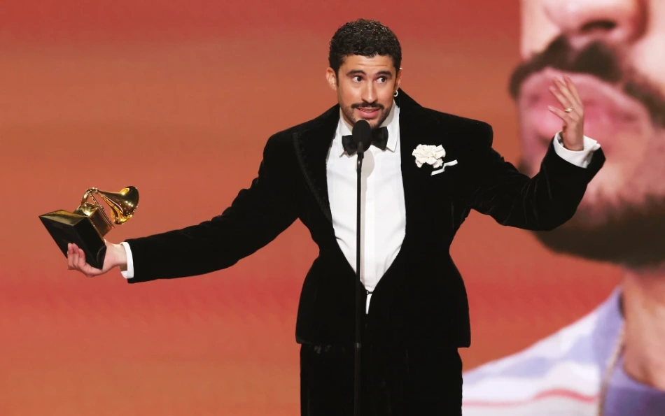 Bad Bunny wins Grammy for album of the year