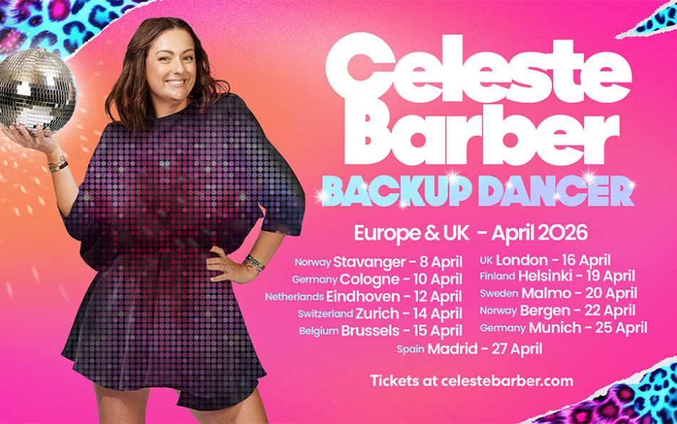 Australia’s Comedy Queen Lands in Madrid: Celeste Barber Brings "Backup Dancer" Show