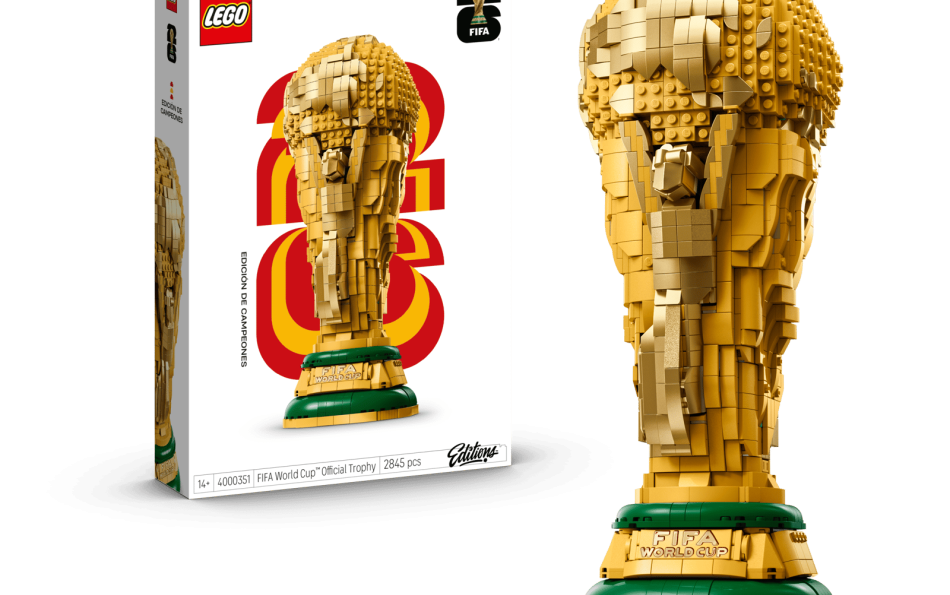 LEGO Unveils Limited-Edition 1:1 Scale World Cup Trophy Celebrating Spain’s Victory