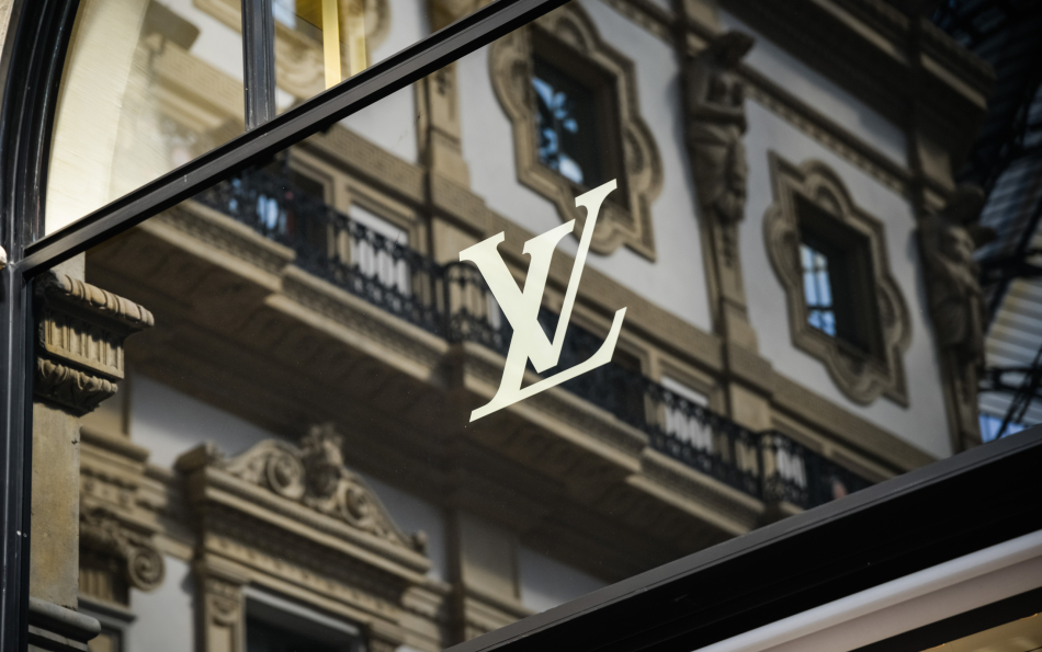 Louis Vuitton boutique has temporarily changed its location in Barcelona