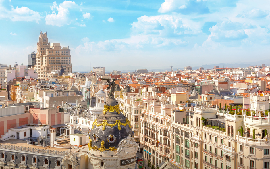 Madrid has been named Europe’s top travel destination