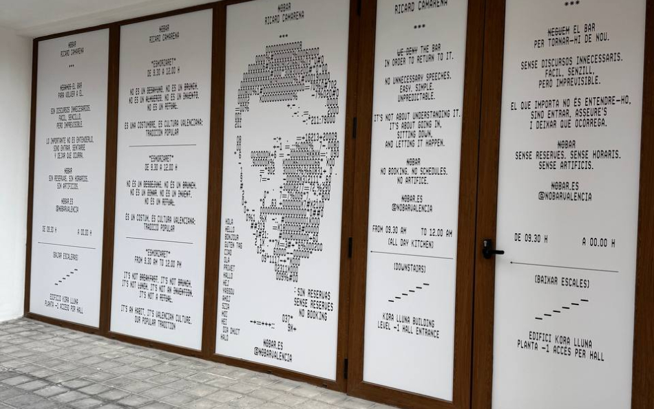 Ricard Camarena Opens NO BAR: A New Concept in Valencia's Cabanyal District