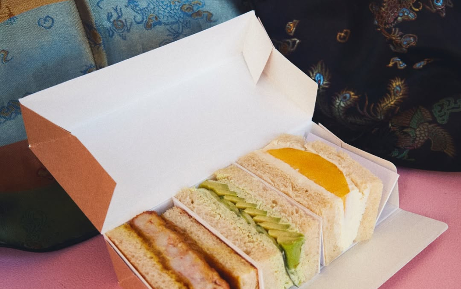 Japanese sandwich shop in Barcelona