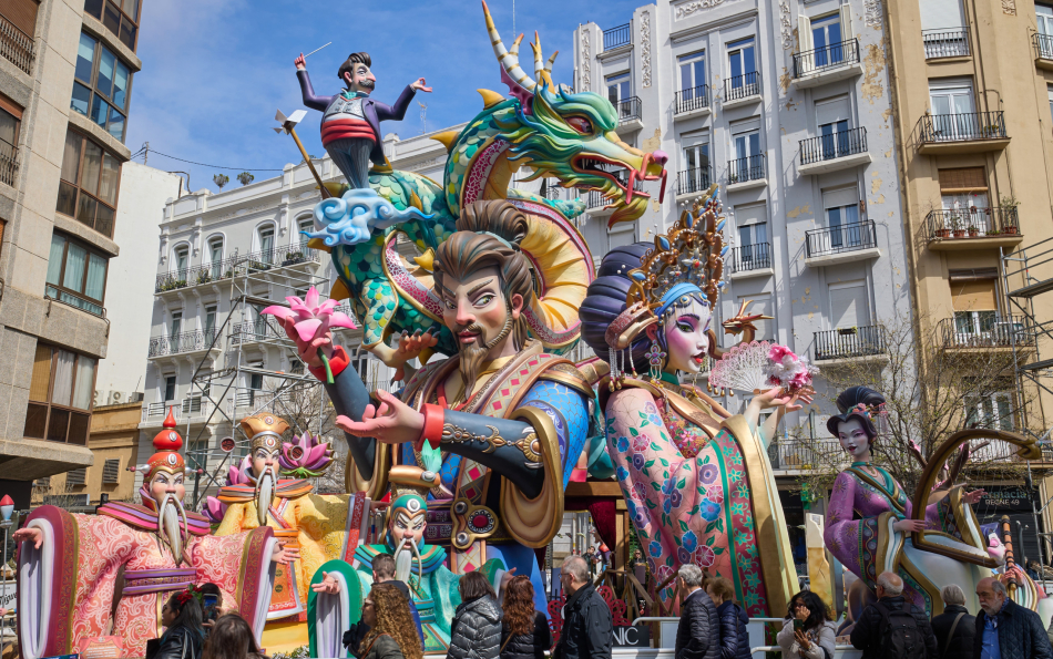 Valencia is ready for Las Fallas 2026