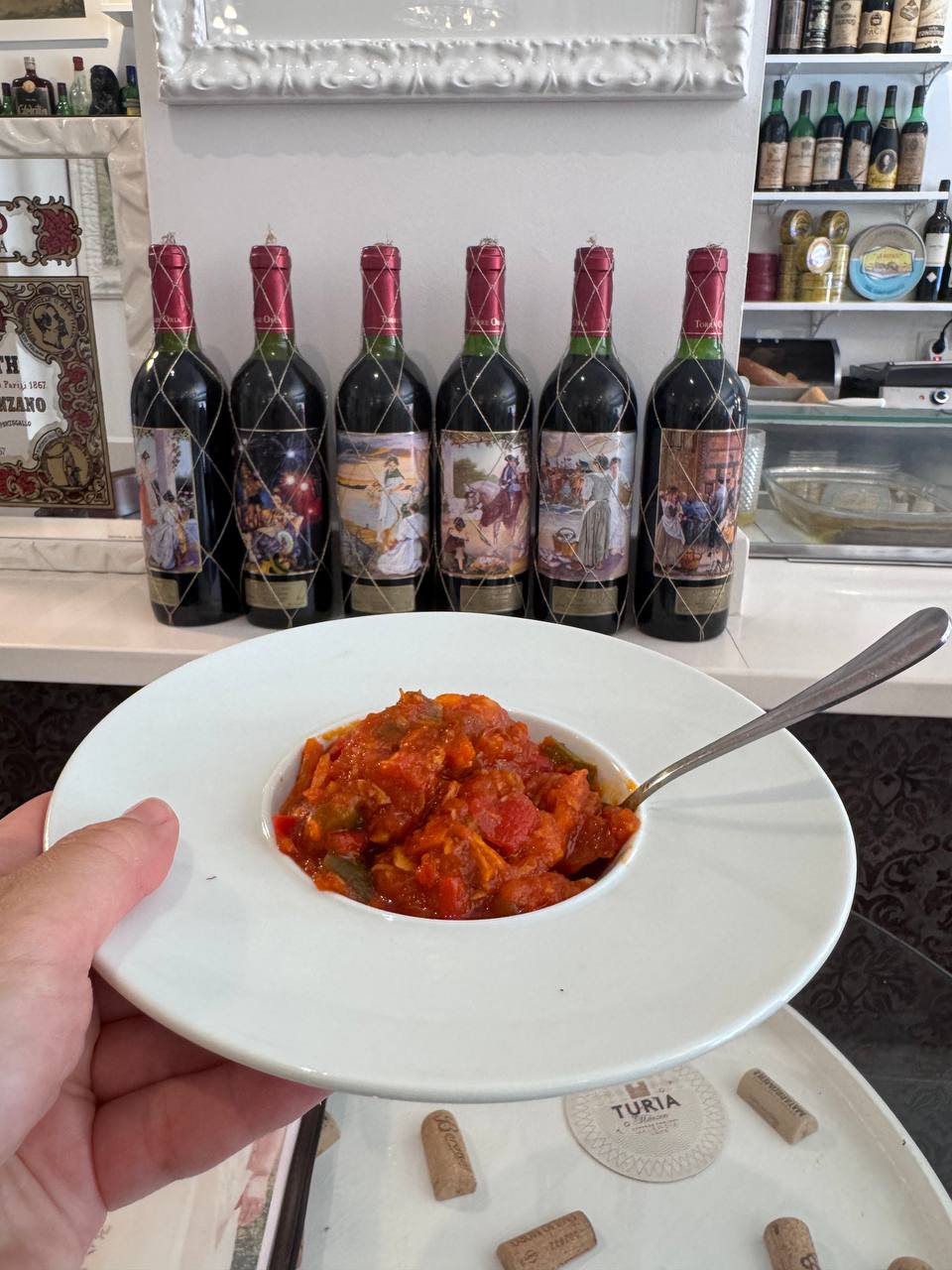 Traditional Titaina dish